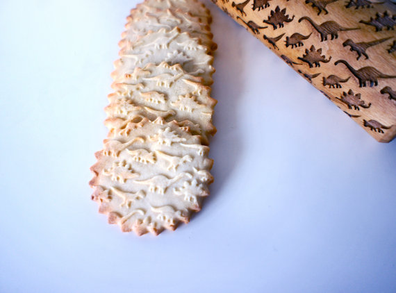 Dinosaur pattern - embossing valek rolling pin by Zuzia Kozerska- Gift Ideas By TheMuslimBride.Com.jpg