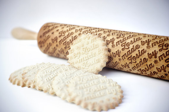 Made By Pattern - Personlized Rolling Pin By Zuzia Kozerska - Gifts Ideas By TheMuslimBride.Com