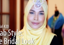 A Bridal Hijab Styling Tutorial By Adlina Anis