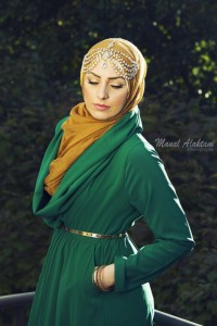 Dress By D.I.R. Fashion - Fall & Winter 2014 Collection Featured at TheMuslimBride